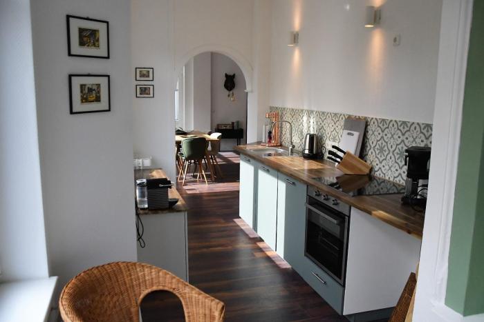 Ferienwohnung Villa Augusta-Bel Etage mit Infrarotkabine