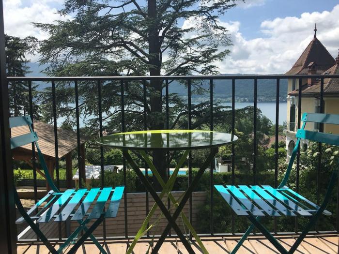 Charmant T2 Vue Lac Veyrier du Lac Annecy