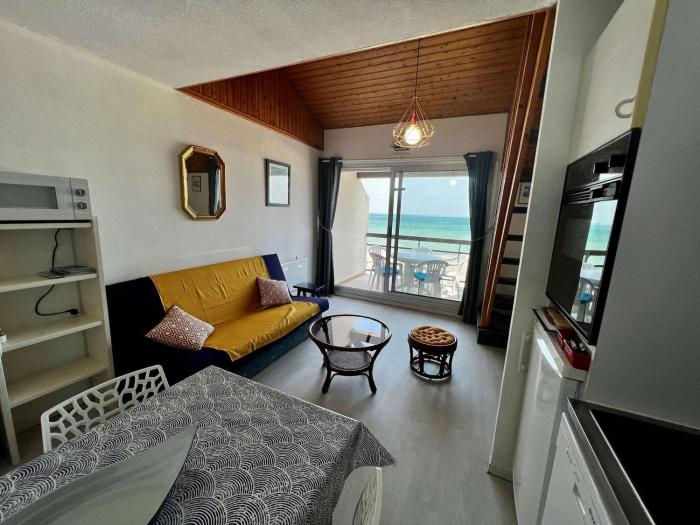 Quiberon - Appartement 2 pièces + mezzanine - 4 pers - Vue mer - FR-1-478-243