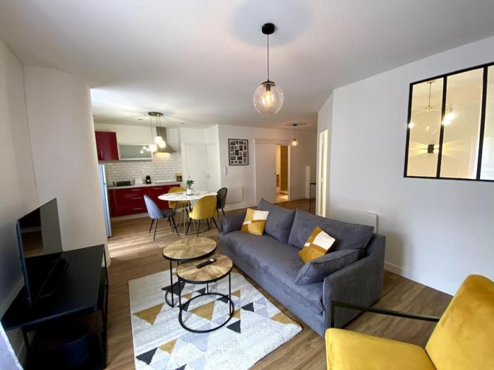 Proche festival - centre - lave-linge - wifi fibre