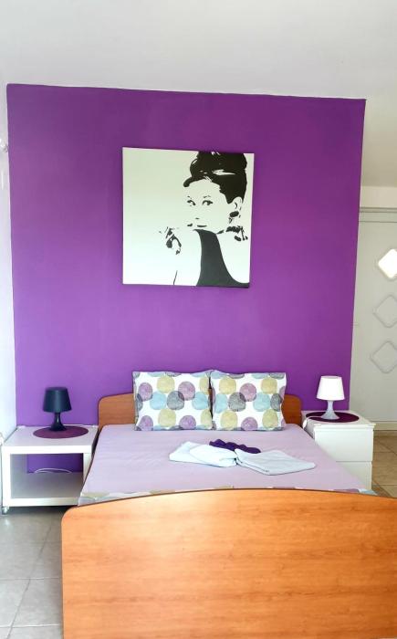 Art room JASMINA with sea view - Bikers and pets are welcome