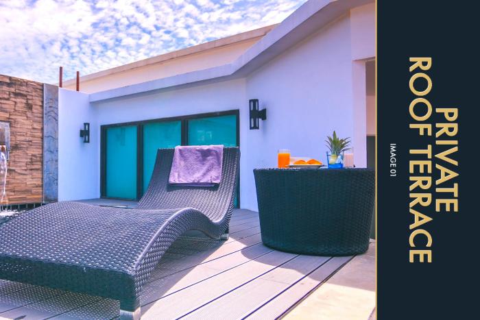 3 BR Amazing Condo with Private Rooftop Pool