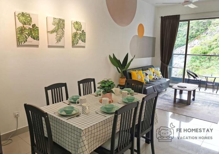 FE Cozy Cameron Homestay Family 8 pax 3BR Palas Horizon Brinchang 金马伦民宿 8人3房