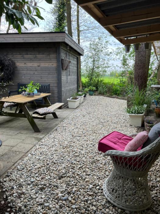 Vrijstaand Houten huis in het bos