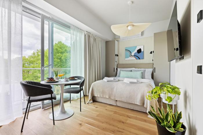 Tempus Te apArts Pärnu with balcony