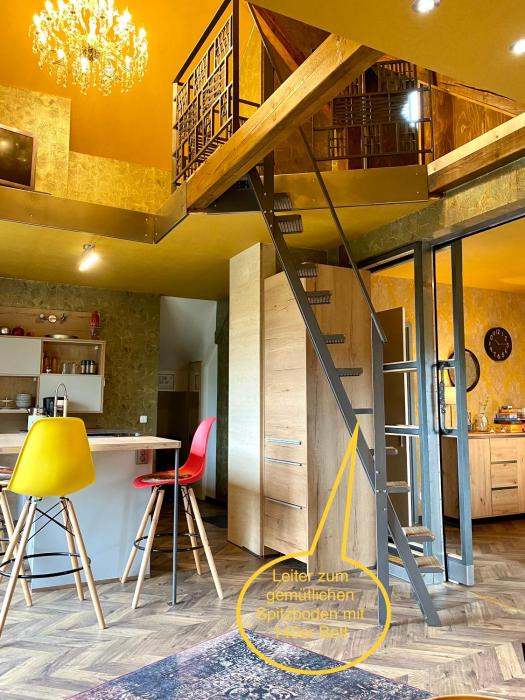 Hof Vierzehnender im Hohen Venn - 70qm Maisonette - 2 Schlafzimmer - Wohnküche - Balkon mit Grill - Monschau - Eifel - Hunde willkommen - Islandpferde