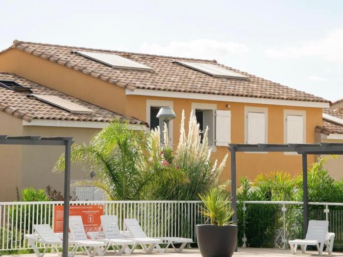 Pavillon T3 avec Piscine, Spa et Salle de Sport près de la Plage - 6 Couchages - FR-1-732-38