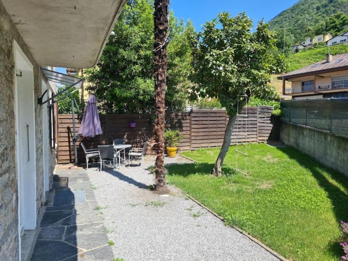 Gartenwohnung im Zentrum von ViraGamborogno