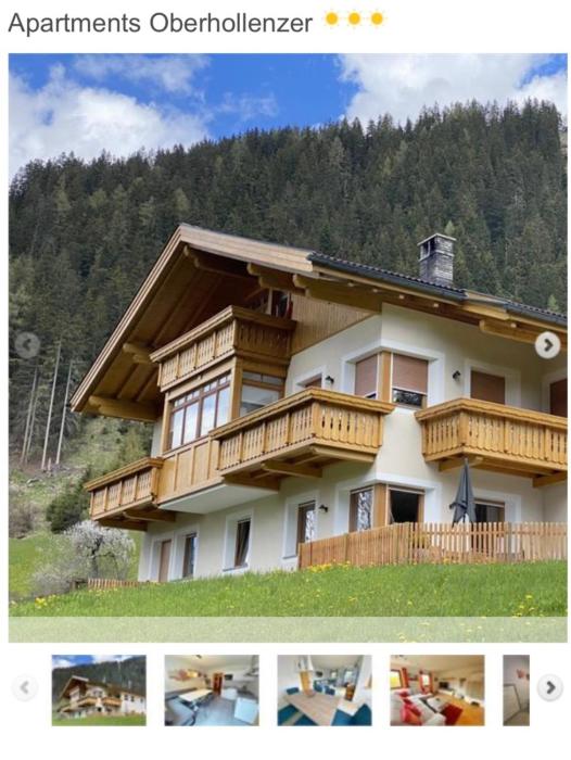 Apartments Oberhollenzer