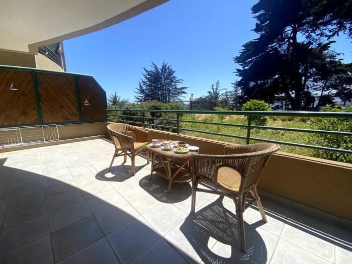 Condominio Cau Cau, Horcón, Depto 13G, 2D-1B, con acceso directo a playa