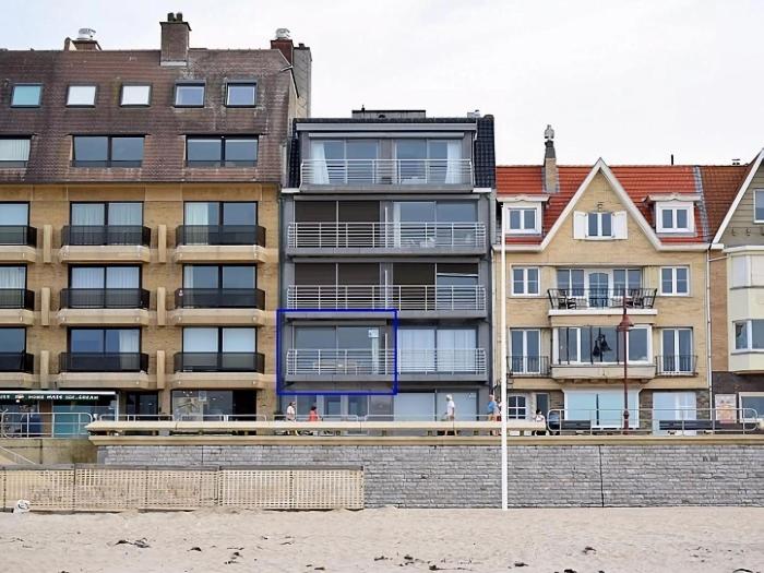 Apartment on Belgian Coast with Sea View