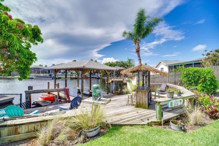 Waterfront Merritt Island Vacation Rental with Pool!