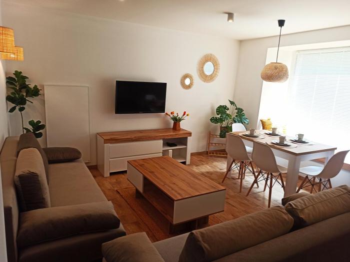 Słoneczny apartament z sauną