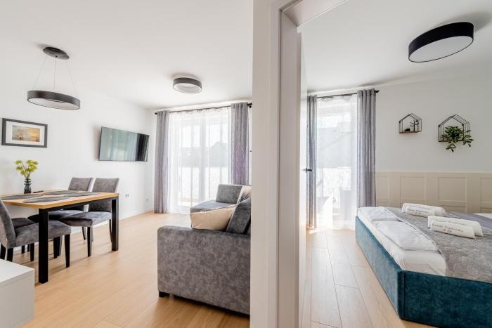 Posesja Kapitańska C23, 100m do wejścia na plażę, bardzo duży balkon!