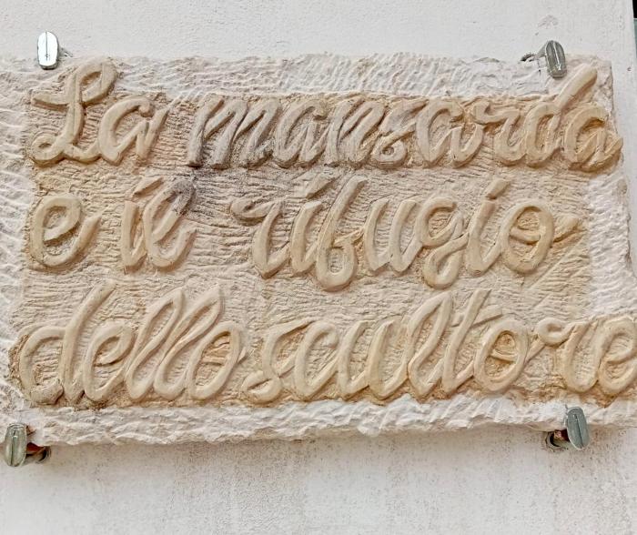 La mansarda dello scultore