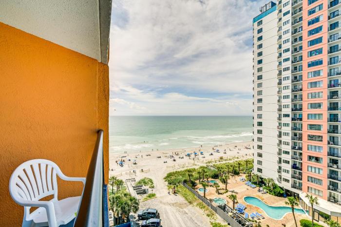 Indoor and Outdoor Pools Myrtle Beach Resort Condo