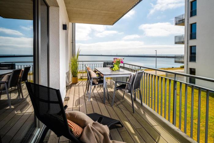 Ocean Heart- 1OG, Balkon, Kamin