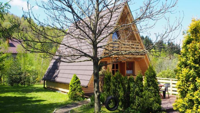 LESNA CHATA - jestesmy 15km od Energylandii, domek wolnostojacy, Beskid Maly