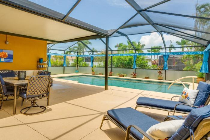 Heated Pool: Pet-Friendly Home in Cape Coral