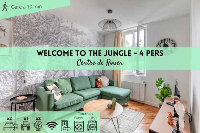 Ambiance Jungle Rouen Centre - MyLittleStay