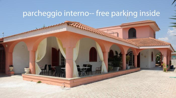 Bed & Breakfast Villa Corallo Parcheggio privato