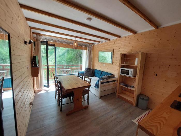 Studio cosy avec balcon sud et animaux admis, proche pistes - FR-1-516-204