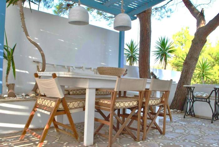 Blue & White Cycladic house - 100m from the beach