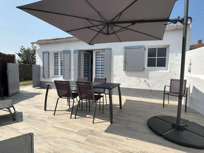 Maison proche centre Noirmoutier, terrasse et parking - FR-1-224B-195