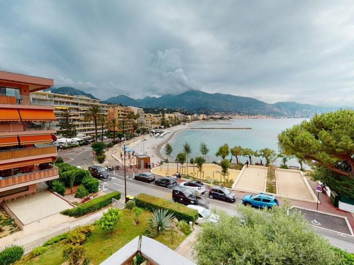 Studio spacieux avec terrasse vue mer au Cap Martin - FR-1-196-337