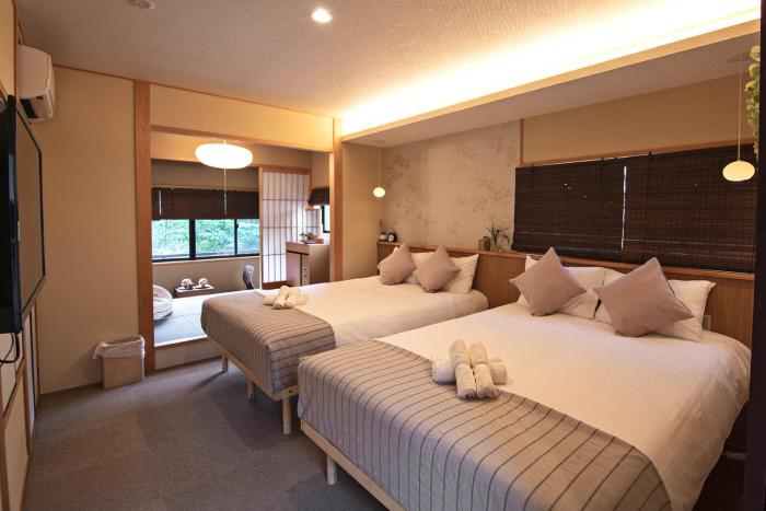 Konayuki Inn Machiya 粉雪の宿 6min walk from Kyoto St
