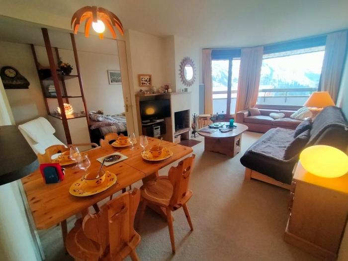 Avoriaz: Appartement 3 pièces, 6 pers, cheminée, wifi, tout équipé - FR-1-633-69