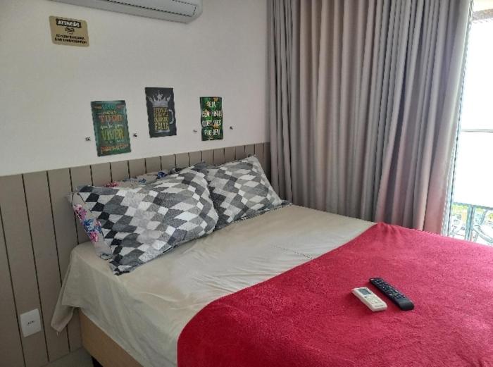 Flat maravilhosa vista beira mar de Intermares 605