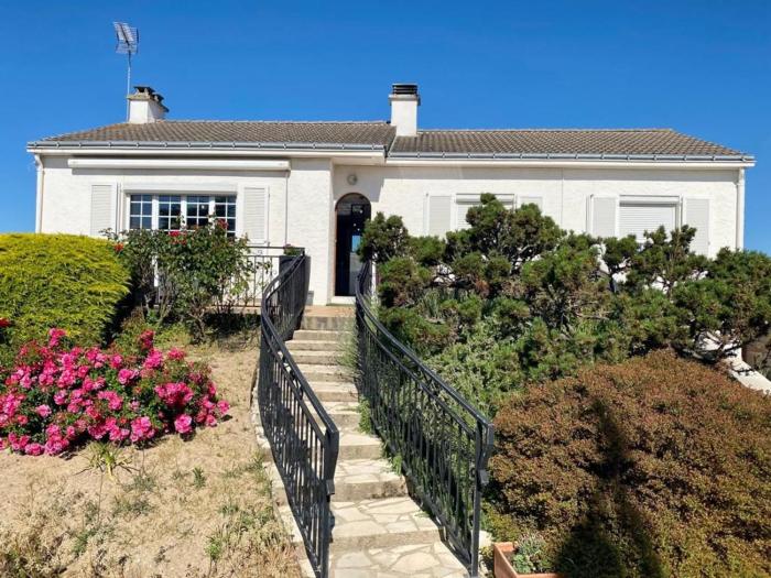 Chambre cosy RDC avec véranda, jardin privé et wifi, proche plage – Saint-Michel-Chef-Chef - FR-1-306-1256