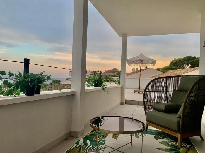 Rooftop with beautiful sea view