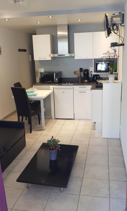 Charmant studio 2* rdc+ terrasse & parking privé