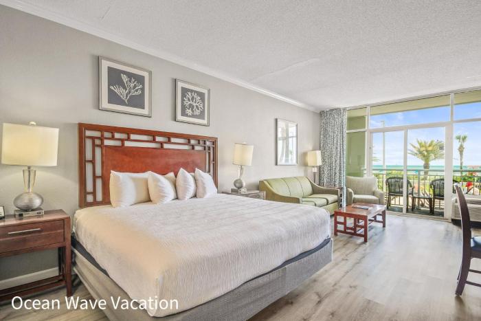 Oceanfront Studio with Water Park at Dunes Village Resort First Floor