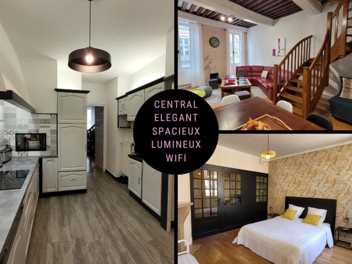 Des Histoires dAnges - Côté Ville - 2 meublés classés - Accueil Vélo