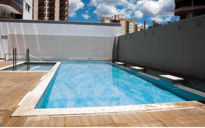 Apartamento tipo Flat para temporada em Caldas Novas com cozinha