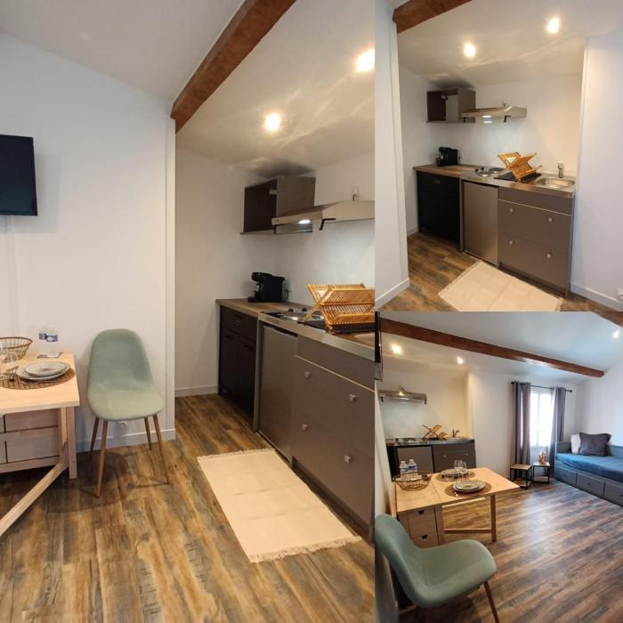 Studio LA MOUTONNE tt équipé 20 m2 10mn plages- hyeres - TRES CALME-