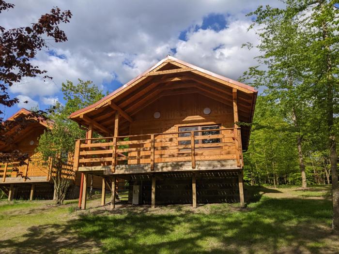 Domki w lesie nad Drawskim