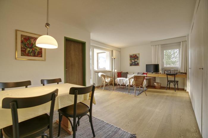 Residenza Lagrev 2 Zimmerwohnung - Nr 002 - Typ 21A - Hochparterre - Süd West