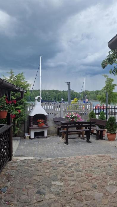 Domek przy promenadzie w Mikołajkach