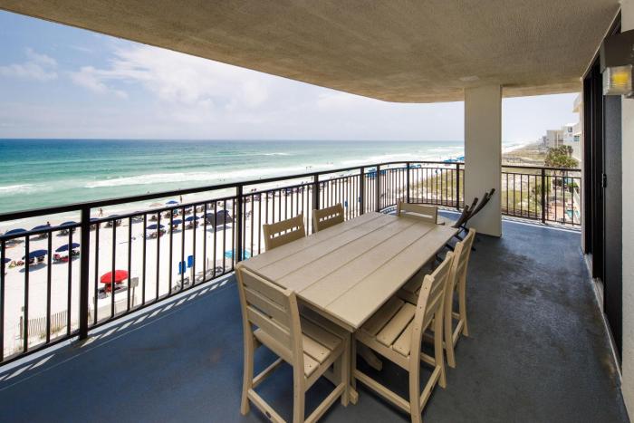 Nautilus 1501 - Gulf Front 2 Bedroom - 5th Floor - Huge Wrap Around Balcony