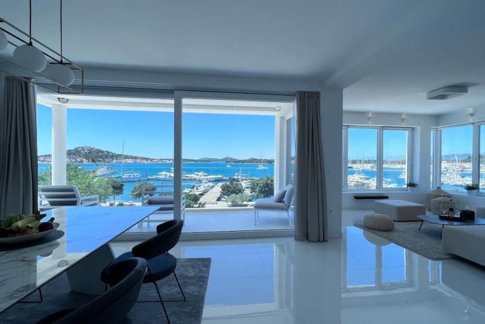 Murter Luxury Penthouse with Sea View for two