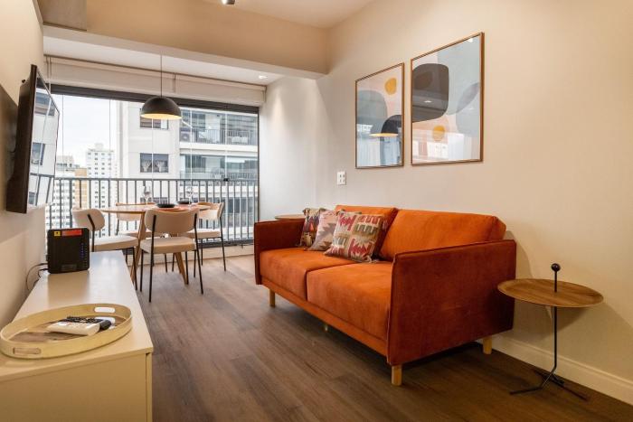 Máquina de lavar e garagem perto da Paulista