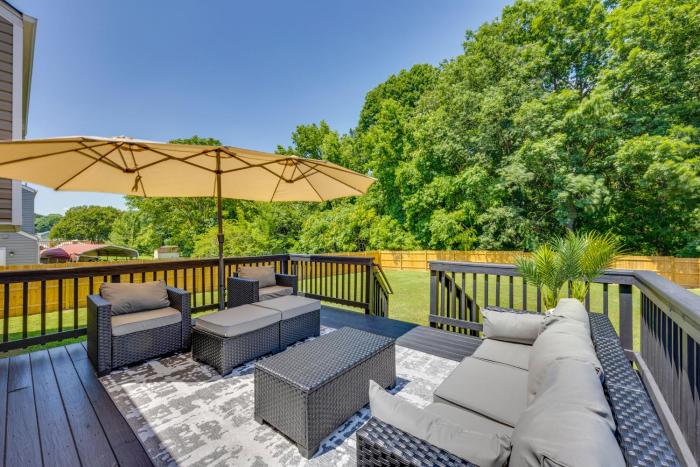 Modern Richmond Home w Deck, Close to Downtown!