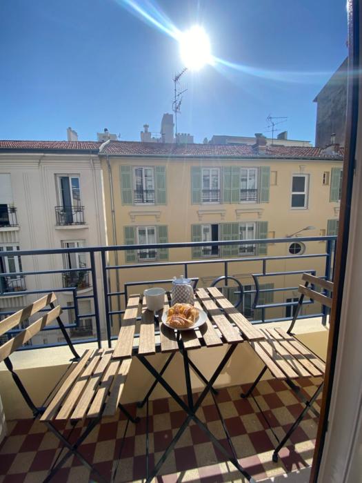 The entire apartment 2 rooms, Balcony, Sea view