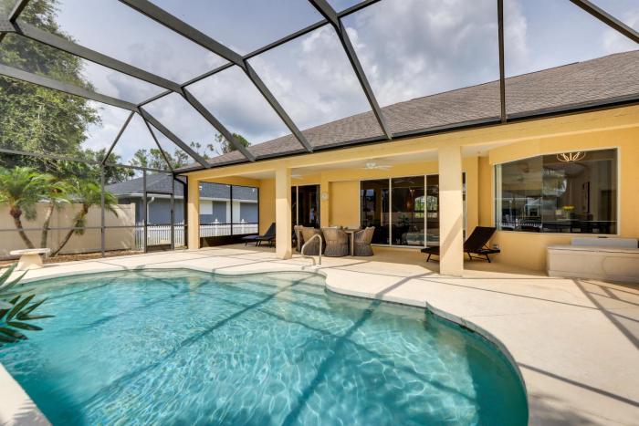Florida Vacation Rental with Private Pool and Lanai