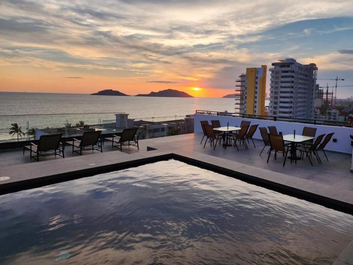 Torre Q Mazatlán - Departamento cerca del malecón de Mazatlán