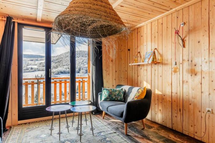 La haut, dans les montagnes ...